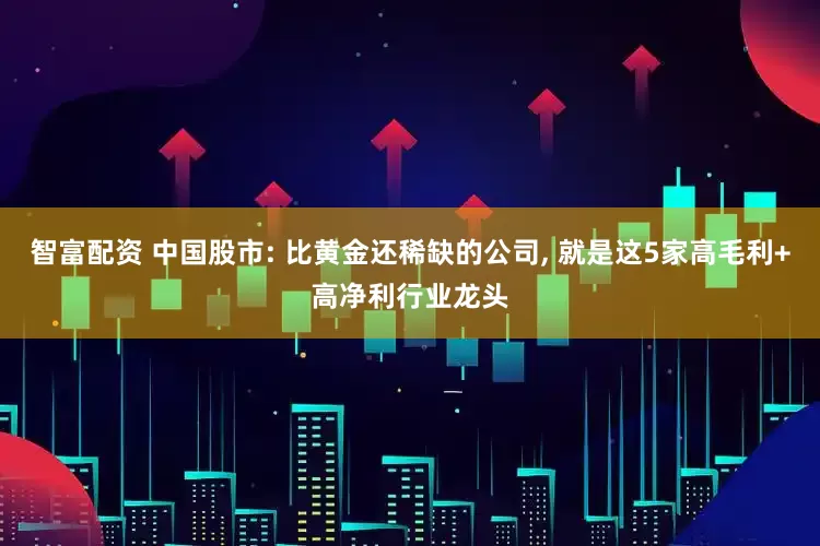 智富配资 中国股市: 比黄金还稀缺的公司, 就是这5家高毛利+高净利行业龙头